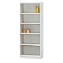 木製オープンラック ホワイト W59×H150cm 61-357-3-4【理美容・サロン備品 設備用品 インテリア什器 木製オープンラック ホワイト】店舗什器 ...