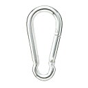 スプリングフック H6cm 61-784-33-1【店舗運営用品 防犯・防災用品 防犯ネット スプリングフック】【店舗什器 パネル ディスプレー 棚 POP ポスター 店舗備品】【ECJ】