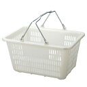 【まとめ買い10個セット品】 ミニバスケット(10リットル) パールホワイト 10個 61-802-44-3【店舗備品 店舗インテリア 店舗改装】【ECJ】