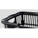 買物カゴ(33リットル) ダークグレー 10個 61-379-5-2【店舗運営用品 店内・店外備品 買物カゴ・ショッピングバッグ 買物カゴ 33リットル)】【店...