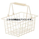 【まとめ買い10個セット品】ワイヤーバスケット S ブラウン 61-380-2-2【店舗備品 店舗インテリア 店舗改装】【ECJ】