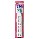 【まとめ買い10個セット品】スイッチ付き節電タップ 6口 2m 61-396-11-5【照明 インテリア 店舗内装 店舗改装 おしゃれな センス】【ECJ】