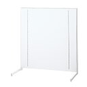 F−PANEL中央片面スチールフレームW120cmホワイト 61-421-67-2【システム什器 F-PANEL オプション F-PANEL 中央片...