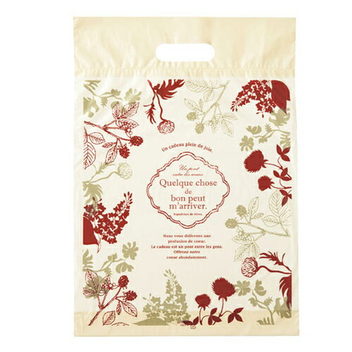 【まとめ買い10個セット品】モダンリラックス ポリバック 35×45×底マチ6 100枚 61-431-1-4【店舗備品 包装紙 ラッピング 袋 ディスプレー店...