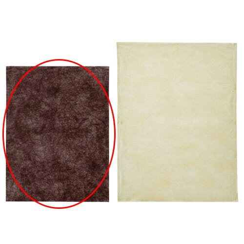 【まとめ買い10個セット品】不織布インナーバッグ薄Mダークブラウン 35×50 100枚 61-283-11-7【 包装紙 薄葉紙・不織布 不織布インナーバッグ...