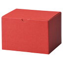 【まとめ買い10個セット品】ギフトボックス エンジ 16×13.5×10.5 10枚 61-285-6-2【店舗備品 店舗インテリア 店舗改装】【ECJ】