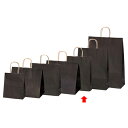 【まとめ買い10個セット品】カラー手提げ紙袋 ブラウン 27×8×34 200枚 61-309-9-13【店舗備品 包装紙 ラッピング 袋 ディスプレー店舗】【...