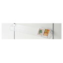 スリット取付き金具付きポストカード立てW90cm 61-436-15-2【ECJ】
