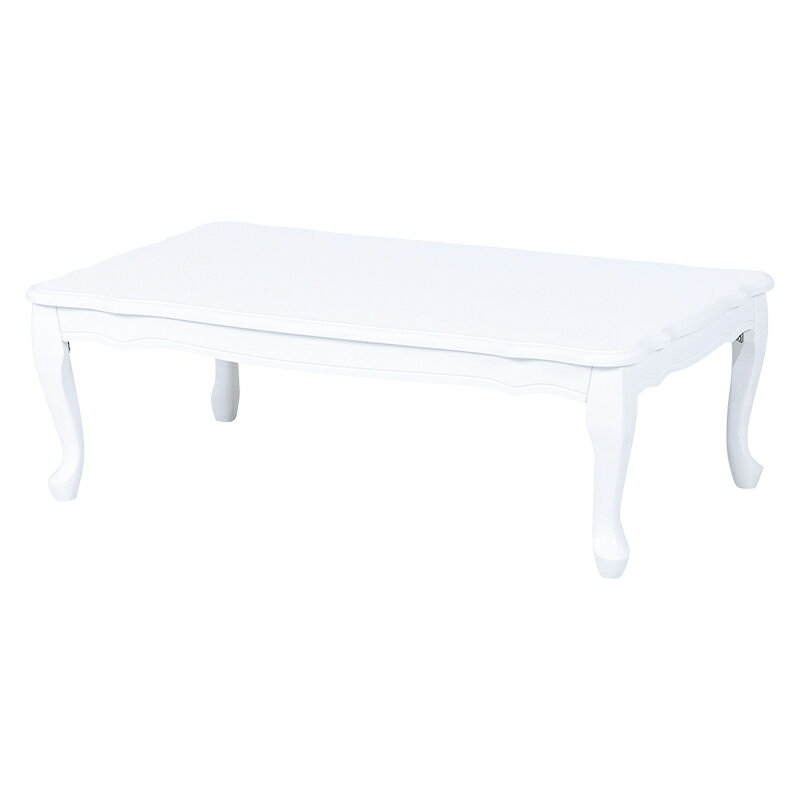 【ポイント5倍★11月14日10時～17日0時迄】折れ脚テーブル 幅100cm 折りたたみ 猫脚 引き出し付き かわいい 机 おしゃれ 姫系 木製 ローテーブル