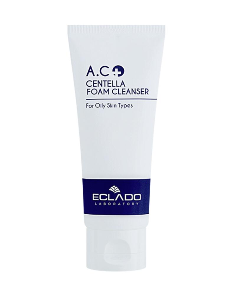 商品名エクラド A.C センテラ フォームクレンザー 100g 内容量100g 製造国韓国 広告文責株式会社エクラド　02-523-9890 製造販売元株式会社エクラド（韓国） 輸入者本商品は個人輸入商品のため、購入者の方が輸入者となります。 商品区分化粧品 使用期限製造日より3年（開封後12ヶ月以内にご使用ください） 全成分水、ステアリン酸、グリセリン、PEG-8、ミリスチン酸、水酸化K、ラウリン酸、ジプロピレングリコール、ソルビタンオリベート、ツボクサエキス、ヤシ油脂肪酸グリシンK、シロヤナギ樹皮エキス、シナモムムカッシア樹皮エキス、オレガノ葉エキス、ヒノキ葉エキス、オウゴン根エキス、スベリヒユエキス、ラクトバチルス/ダイズ発酵液、ティーツリー葉油、ジメチルスルホン、海水、酢酸トコフェロール、ポリクオタニウム-7、1,2-ヘキサンジオール、BG、ポリソルベート20、グリセリルステアレート、PEG-100ステアレート、クロフェネシン、EDTA-2Na、香料 使用上の注意 1. 化粧品をご使用の際は、添付文書をよく読み、ご使用ください。 2. 肌に合わない時、また傷・はれもの・湿疹などの異常のある時はご使用をやめてください。 3. 目に入らないようにしてください。目に入った時は、すぐ洗い流してください。 4. お子様の手の届かないところに保管してください。 5. 高温・直射日光をさけて保管してください。 注意事項 ・本商品は韓国からの海外直送（個人輸入）となります。 ・関税・消費税は購入者様のご負担となる場合がございます。 ・商品のパッケージは予告なく変更になる場合がございます。 ・開封後のご返品はお受けできません。