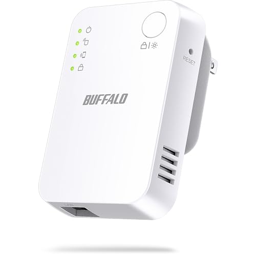 バッファロー Wi-Fi 5 中継機 866+300Mbps コンセント直挿し WEX-1166DHPL/N