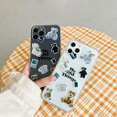 iphone12 ケース 大人かわいい mini pro max iphone11 アイフォン iphoneケース iphonexrケース iphone se 韓国 大人 女子 TPU クマ キャラクター くま テディベア クリア