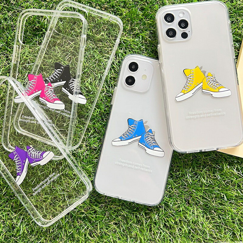 【ガラスフィルム付】 iphone15 ケース 可愛い 韓国 かわいい クリア iPhone14 ケース iPhone13 ケース iPhoneseケース iPhoneケース iphone12 ケース おしゃれ Galaxy s24 s23 キャンバス スニーカー 靴 クリア 透明 レディース メンズ お揃い