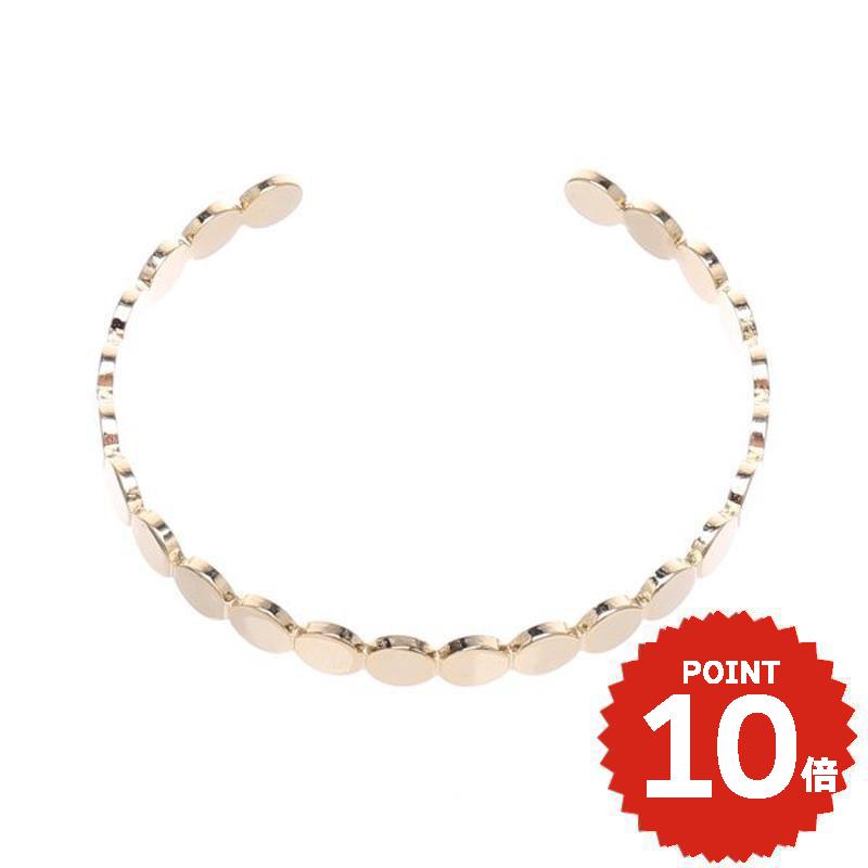 サークルラインメタルスリムバングル ゴールド レディースアクセサリー onlyou オンリーユー