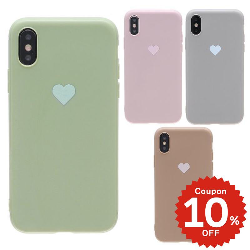 樂天商城 - iphonese ケース かわいい 韓国 第2世代 第3世代 iPhonexrケース iphoneXs ケース iphonexsmax シンプル ハート くすみカラー