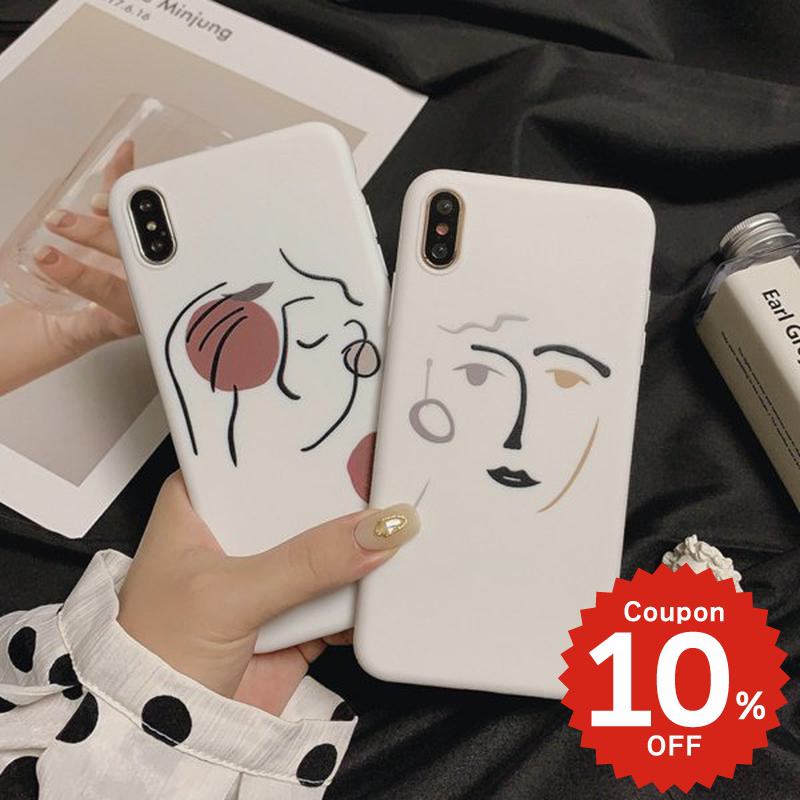 乐天商城 - iphone11 ケース 韓国 iphone11proケース iPhone ケース pro max iphonese ケース iphonexr ケース iphonexs ケース かわいい 大人かわいい おしゃれ シンプル イラスト デザイン 個性的