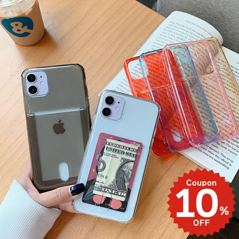 樂天商城 - iphone12 ケース カード 大人かわいい mini pro max iphone11 アイフォン iPhone ケース iphonexrケース iphone se 韓国 大人 女子 シンプル カード ポケット 女性 男性