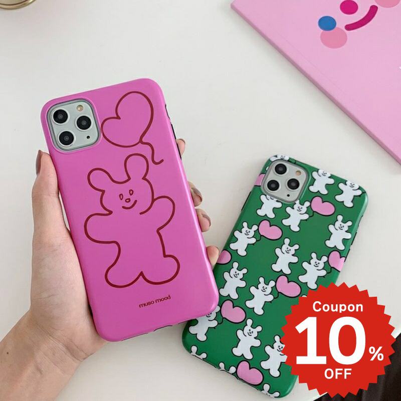 乐天商城 - iphone12 ケース 大人かわいい mini pro max iphone11 アイフォン iPhone ケース iphonexrケース iphone se 韓国 大人 女子 イラスト うさぎ 個性的 お揃い 可愛い 女性 レディース
