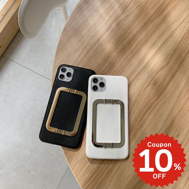 乐天商城 - iphone12 ケース 大人かわいい mini pro max iphone11 アイフォン iPhone ケース iphonexrケース iphone se 韓国 大人 女子 TPU 合皮 レザー ゴールド シンプル レディース お揃い