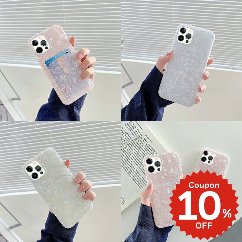 樂天商城 - iphone12 ケース カード 大人かわいい mini pro max iphone11 アイフォン iPhone ケース iphonexrケース iphone se 韓国 大人 女子 カード ID 収納 シェル