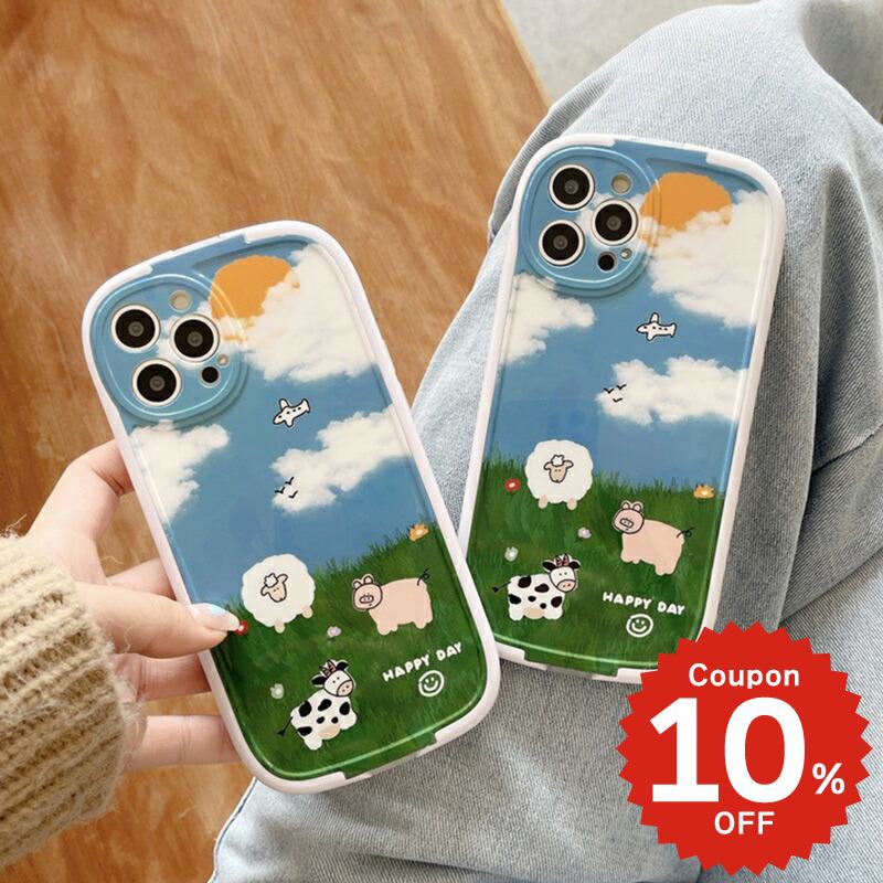 乐天商城 - iphone13 ケース 韓国 かわいい iphone12 mini ケース iphone12 pro ケース iphone11 アイフォン iPhone ケース iphonese ケース TPU アニマル 個性的 スタンド おもしろ シンプル レディース