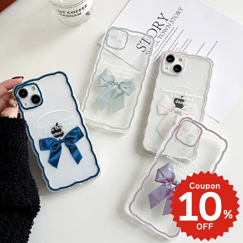 Rakuten - iphone13 ケース 韓国 かわいい iphone12 mini ケース iphone12 pro ケース iphone11 アイフォン iPhone ケース iphonese ケース TPU クリア 透明 蝶々 リボン デザイン レディース 女性