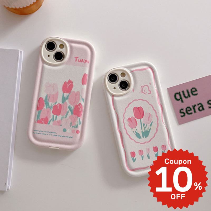 乐天商城 - iphone14 ケース 韓国 かわいい 花 iphone13 ケース iphone14pro iphone13 pro iphone12 mini ケース iphone11 アイフォン iPhone ケース iphonese ケース 韓国 おしゃれ TPU チューリップ フラワー おしゃれ かわいい ガーリー レディース