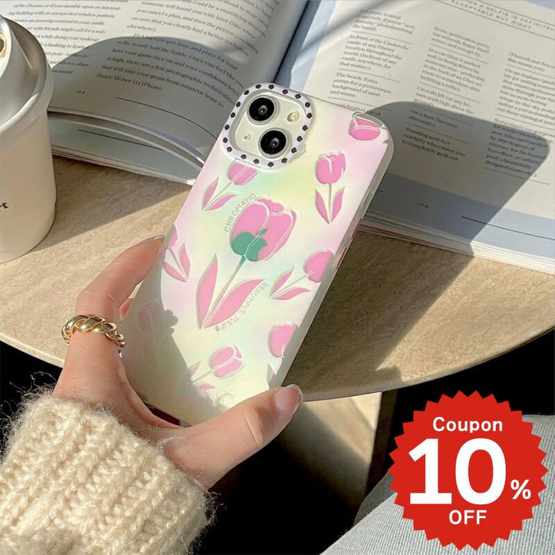 樂天商城 - iphone14 ケース 韓国 かわいい 花 iphone13 ケース iphone14pro iphone13 pro iphone12 mini ケース iphone11 アイフォン iPhone ケース iphonese ケース 韓国 かわいい おしゃれ TPU オーロラ チューリップ レディース 大人 女子