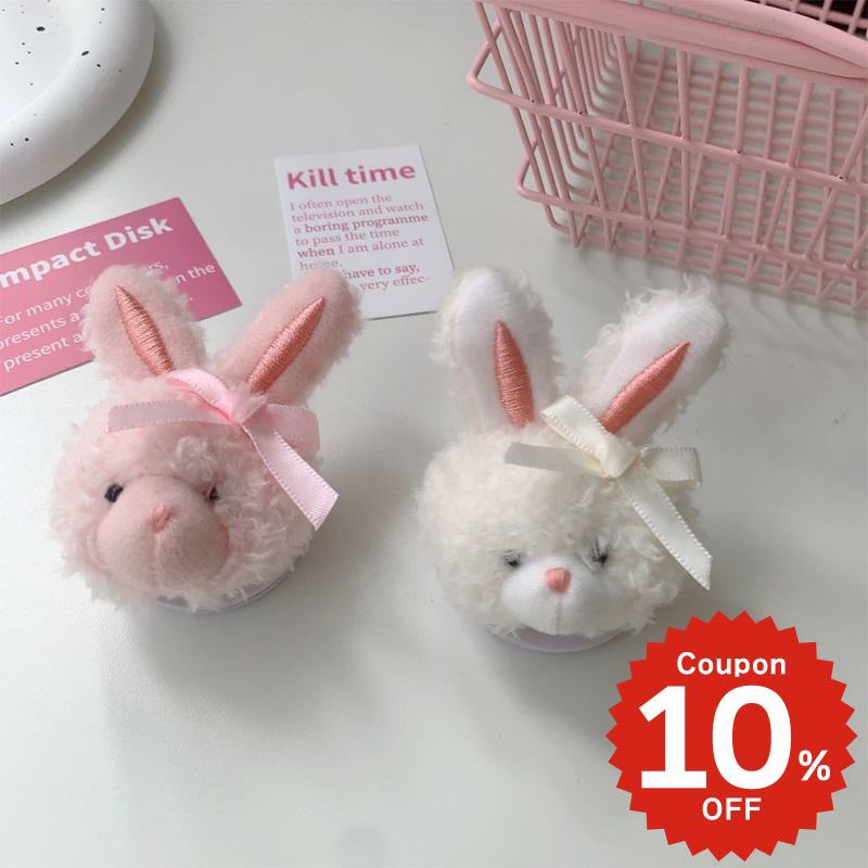 スマホグリップ 韓国 magsafe リング マグネット マグセーフ スマホリング おしゃれ スマホグリップ スマホ 落下防止 スマホスタンド グリップトック うさぎ ウサギ 人形 かわいい レディース 女子 ペアのサムネイル