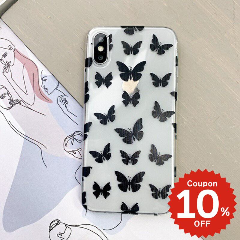 Rakuten - iPhone17e ケース かわいい magsafe対応 iphone17 ケース iphone16e ケース iphone16 ケース iPhone17 Air Pro max ケース iphone16pro iPhone15 iPhone14 iphone13 ケース iphone12 iphone11 ケース 韓国 クリア マグセーフ おしゃれ 蝶々 黒