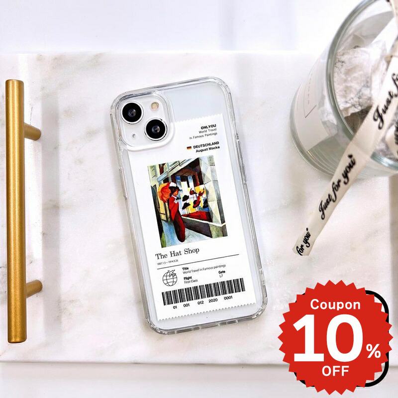Rakuten - iPhone17e ケース かわいい 韓国 magsafe対応 iPhone17 ケース iphone16e ケース iphone16 ケース iPhone17 Air Pro max ケース iphone16pro iPhone15 iPhone14 iphone13 クリア iphone12 ケース マグセーフ おしゃれ 絵画 アート アウグスト マッケ Milliner’s Shop