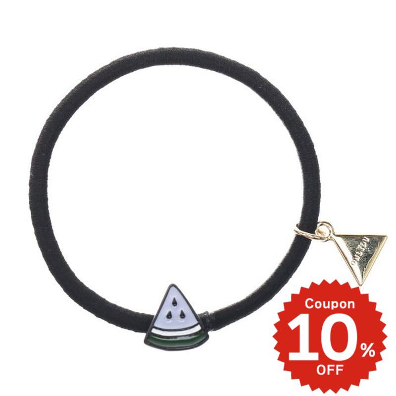 ミニスイカモチーフヘアゴム ブルーパープル レディース 髪留め ヘアアクセサリー おしゃれ onlyou オ..