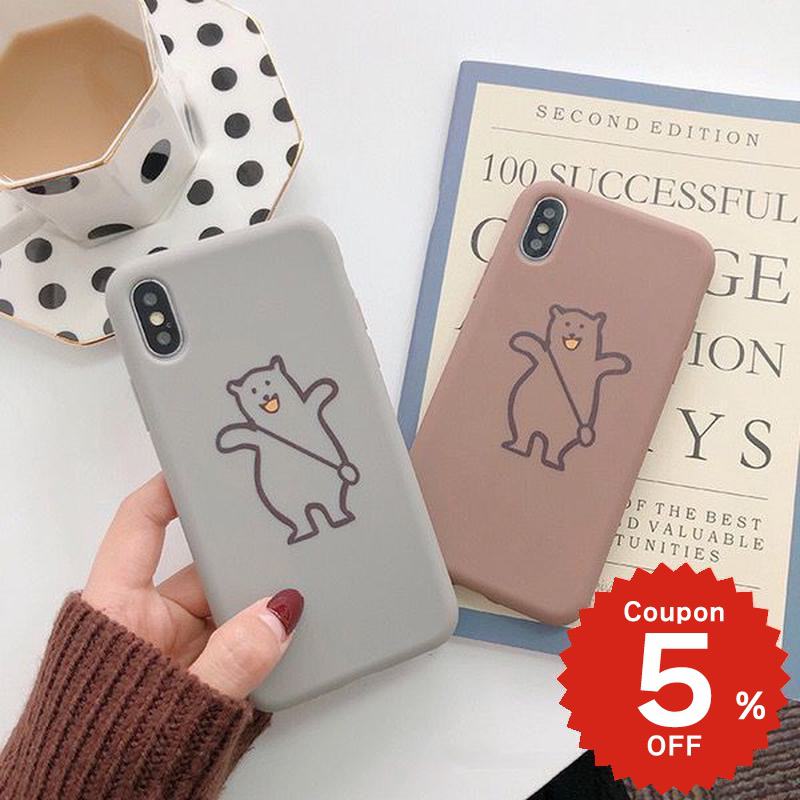Rakuten - iphonese ケース かわいい 韓国 第2世代 第3世代 iPhonexrケース iphoneXs ケース iphonexsmax かわいい 大人かわいい おしゃれ シンプル クマ トレンド 大人