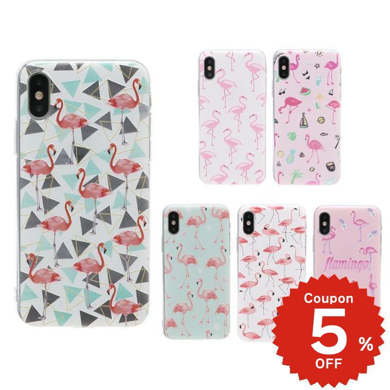 Rakuten - iphonese ケース かわいい 韓国 第2世代 第3世代 iPhonexrケース iphoneXs ケース iphonexsmax かわいい 大人かわいい おしゃれ クリア フラミンゴ カラフル 透明