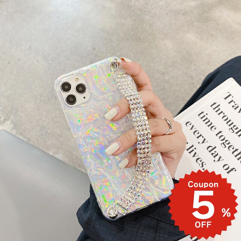 乐天商城 - iphone12 ケース 大人かわいい mini pro max iphone11 アイフォン iPhone ケース iphonexrケース iphone se 韓国 大人 女子 ビジュー オーロラ キラキラ 女性