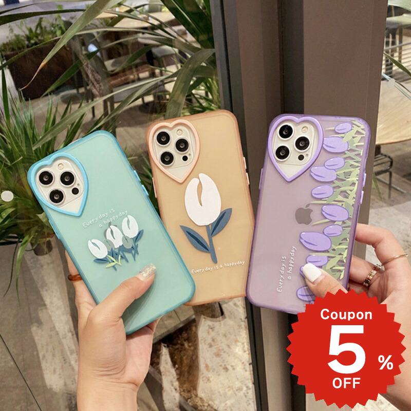 iphone12 ケース 大人かわいい mini pro max iphone11 アイフォン iPhone ケース iphonexrケース iphone se 韓国 大人 女子 TPU 花柄 フラワー クリア ハート