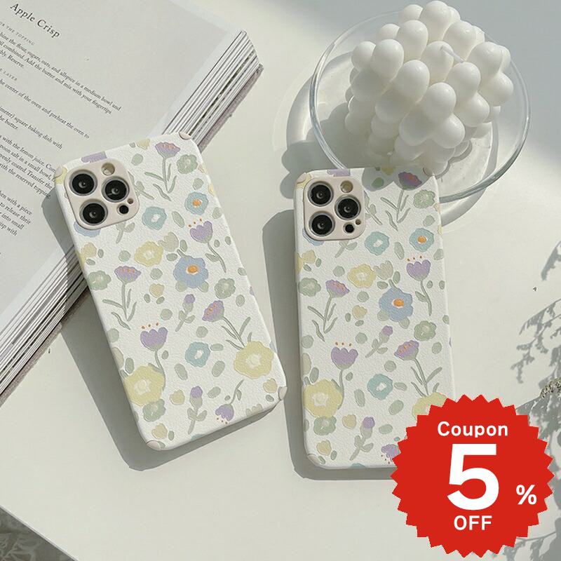樂天商城 - iphone13 ケース 韓国 かわいい iphone12 mini ケース iphone12 pro ケース iphone11 アイフォン iPhone ケース iphonese ケース TPU 花 フラワー 総柄 ソフト 個性的 レディース
