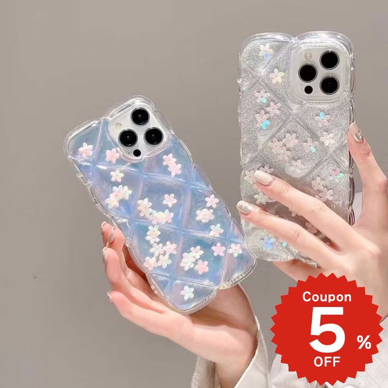 乐天商城 - iphone14 ケース 韓国 かわいい 花 iphone13 ケース iphone14pro iphone13 pro iphone12 mini ケース iphone11 アイフォン iPhone ケース iphonese ケース 韓国 おしゃれ TPU オーロラ グリッター クリア 透明 フラワー おしゃれ かわいい