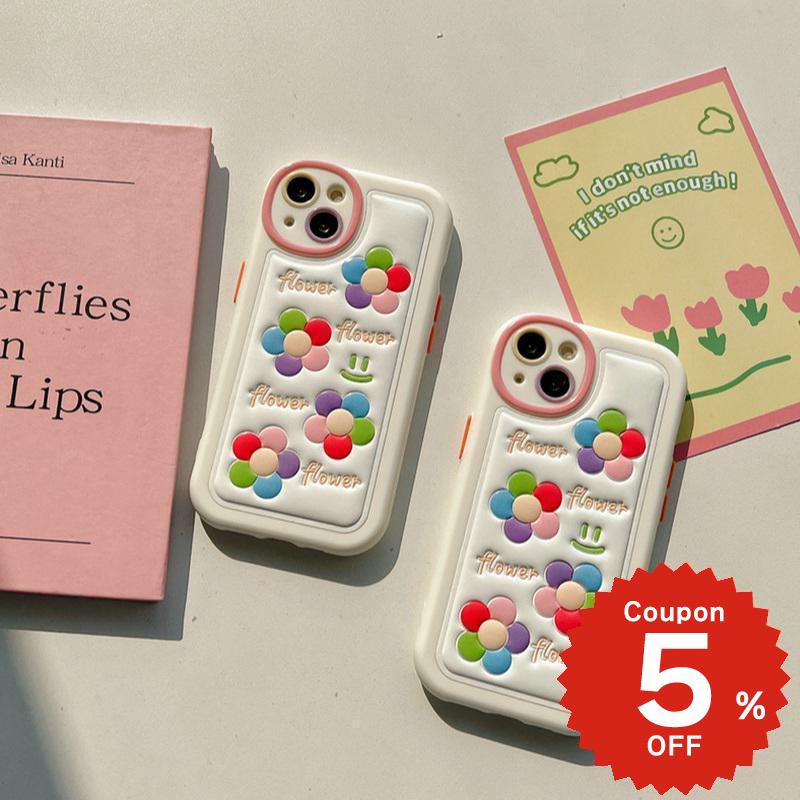 樂天商城 - iphone14 ケース 韓国 かわいい iphone13 ケース iphone14pro iphone13 pro iphone12 mini ケース iphone11 アイフォン iPhone ケース iphonese ケース かわいい おしゃれ TPU スマイル フラワー カラフル かわいい おしゃれ 女子
