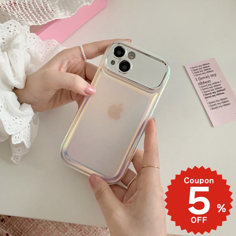 Rakuten - iphone15 ケース かわいい 韓国 iphone14 ケース iphone14pro iphone13 pro iphone12 mini ケース iphone11 アイフォン iPhone ケース iphonese ケース かわいい おしゃれ TPU オーロラ 鏡 ミラー シンプル レディース 大人 女子