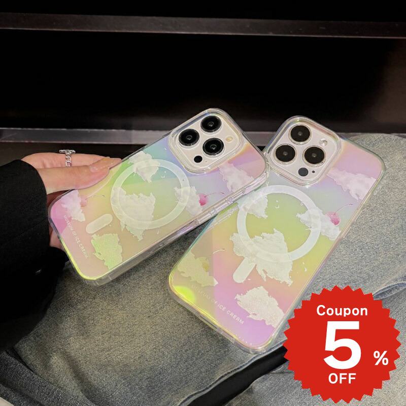 Rakuten - iphone15 ケース かわいい 韓国 magsafe ケース iphone14 ケース iPhone13 ケースiphone12 ケースiPhonese ケース iPhone ケース iphone se マグセーフ おしゃれ TPU オーロラ クラウド 雲 大人 女子