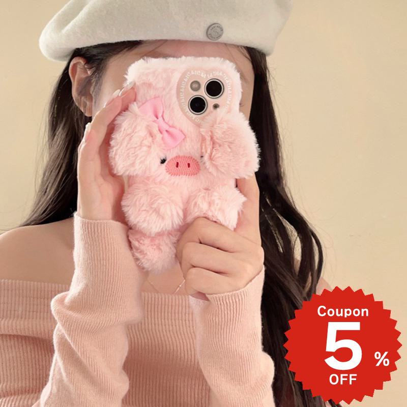 Rakuten - iphone14 ケース 韓国 かわいい iphone13 ケース iphone14pro iphone13 pro iphone12 mini ケース iphone11 アイフォン iPhone ケース iphonese ケース かわいい おしゃれ TPU もこもこ ファー ブタ ぶた レディース 大人 女子