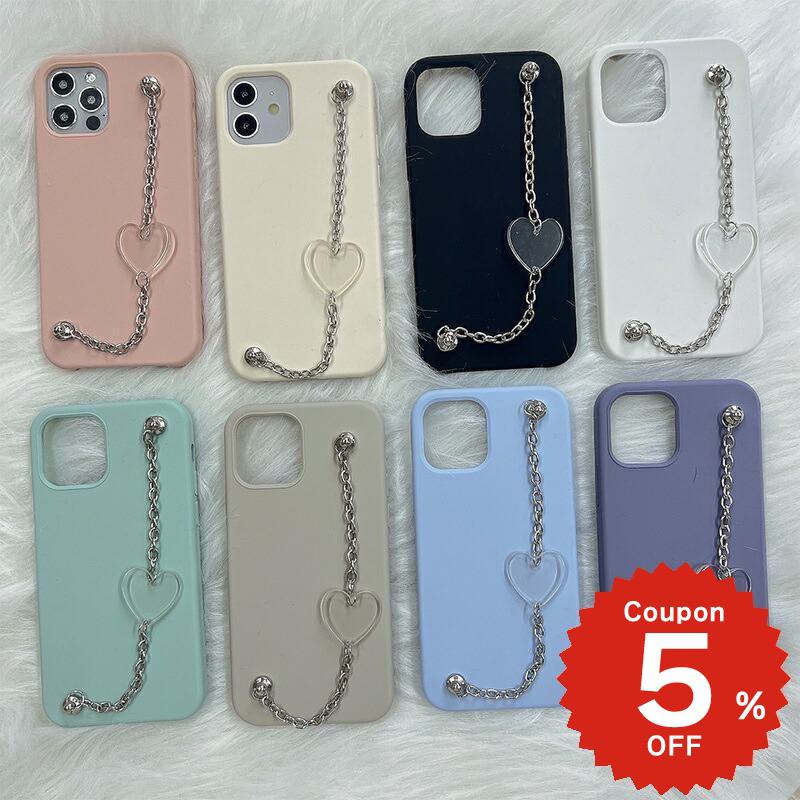 乐天商城 - iphone17 ケース かわいい 韓国 ハート シリコン チェーン iphone16 pro ケース iphone15 ケース iphone14 ケース iPhone13 ケース iPhonese ケース iPhone ケース iphone12 ケース おしゃれ クリア レディース