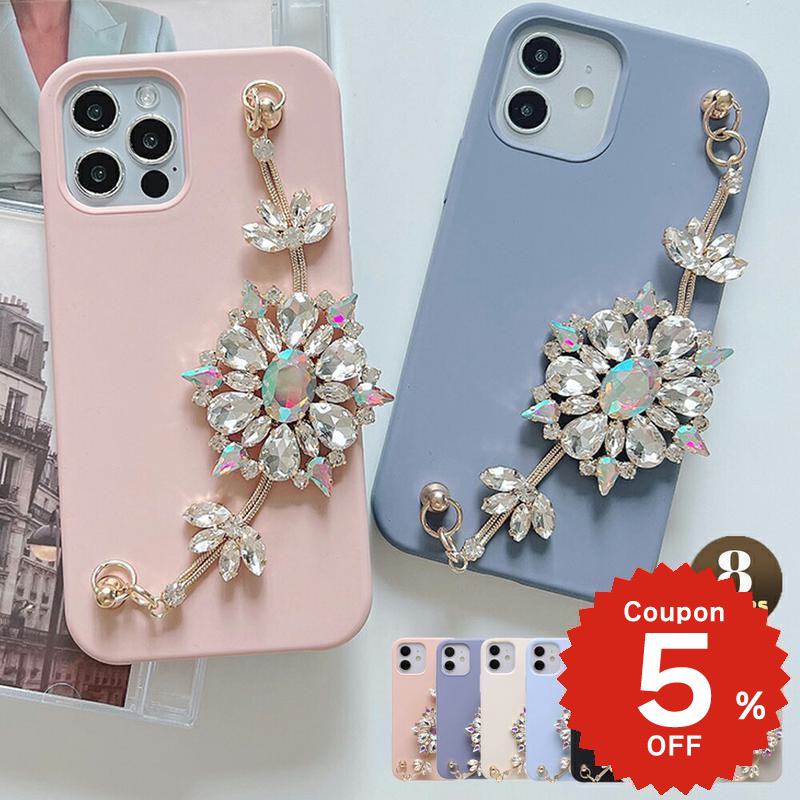 Rakuten - iphone17 ケース かわいい 韓国 シリコン チェーン iphone16 pro ケース iphone15 ケース iphone14 ケース iPhone13 ケース iPhonese ケース iPhone ケース iphone12 ケース おしゃれ ビジュー オーロラ レディース