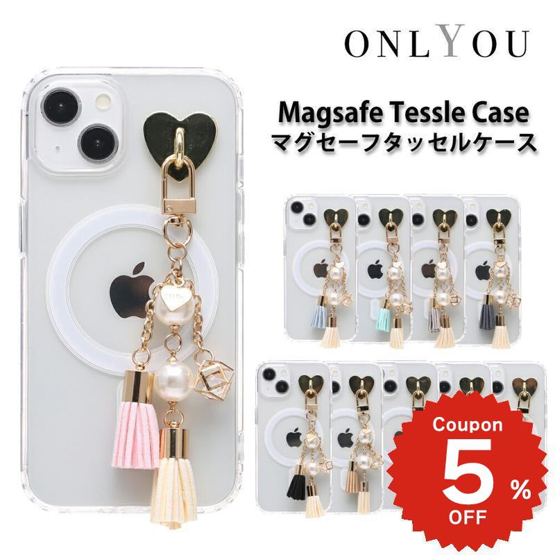 iPhone16 ケース かわいい magsafe対応 iPhone16e ケース iphone15 ケース iphoneケース iphone13 ケース iphone14 ケース iphone16pro ケース iphone12 ケース iphone11 ケース galaxy s25 ケース 韓国 クリア マグセーフ 磁石 おしゃれ ラウンド タッセル チャーム