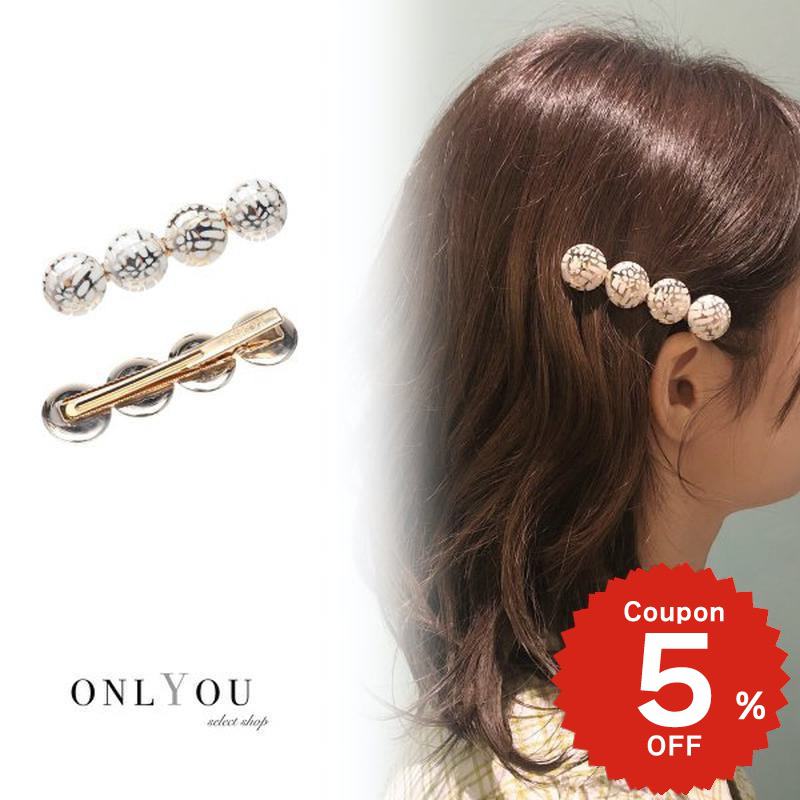 乐天商城 - メタルゴールドサークルクリップピン レディース かわいい ヘアアクセサリー onlyou オンリーユー
