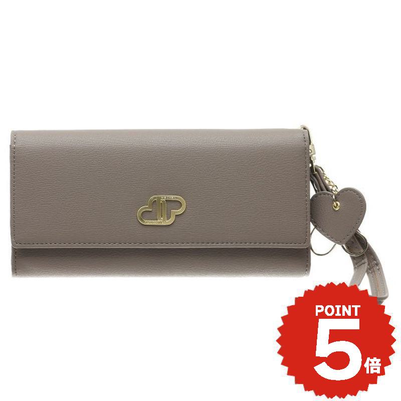 長財布 レディース ブランド Forever young フォーエバーヤング ハート サイフ さいふ 被せ かぶせ かわいい onlyou オンリーユー