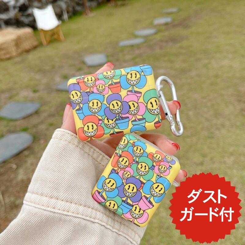 airpods ケース 韓国 airpods proケース おしゃれ 第2世代 ケース カバー airpods 2 3 第3世代 第1世代 第2世代対応 スマイ...