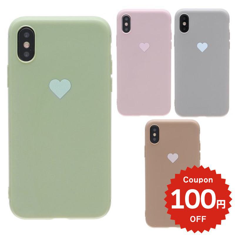乐天商城 - iphonese ケース かわいい 韓国 第2世代 第3世代 iPhonexrケース iphoneXs ケース iphonexsmax シンプル ハート くすみカラー