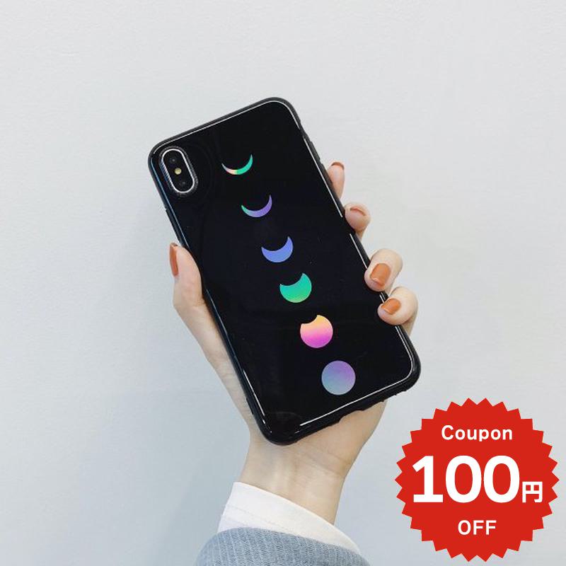 樂天商城 - iphone11 ケース 韓国 iphone11proケース iPhone ケース pro max iphonese ケース iphonexr ケース iphonexs ケース TPU 月の満ち欠けデザイン シンプル